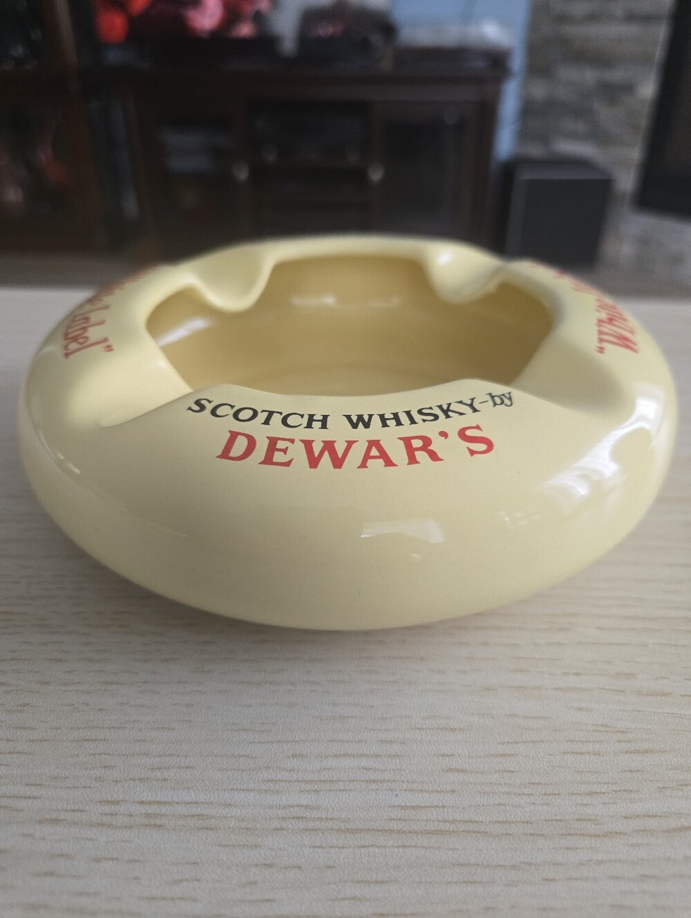 Dewar's Scotch Whisky Ashtray